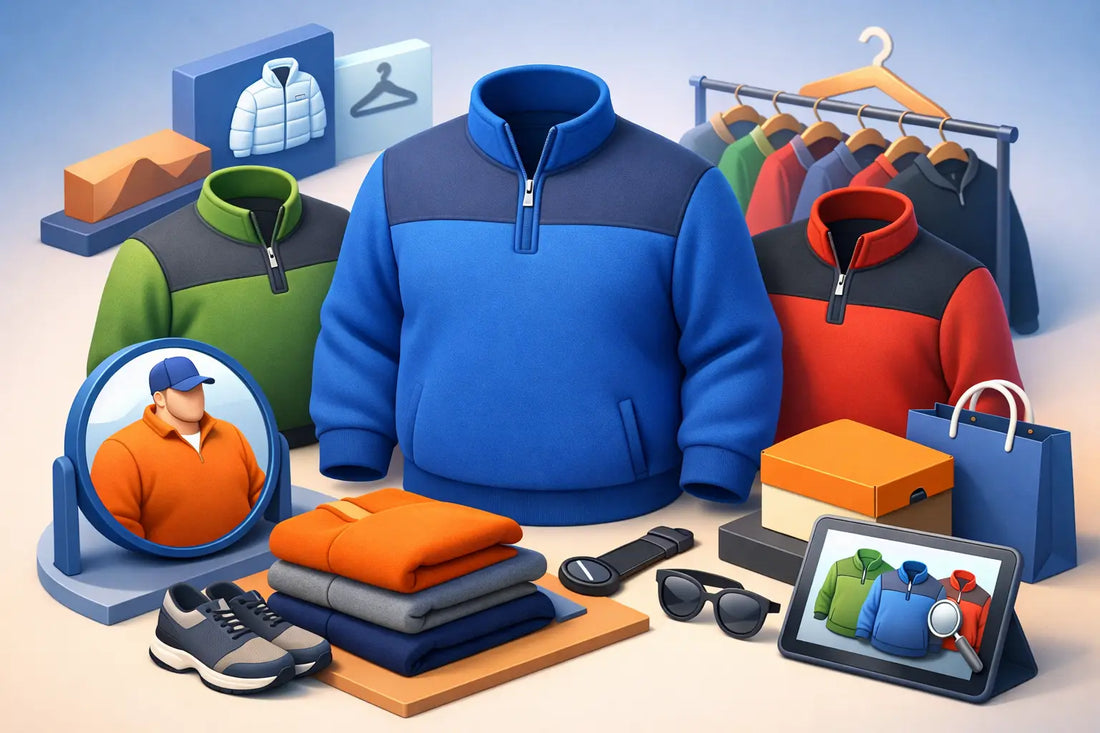 Mens Plus Size Fleece Sweater Buying Guide